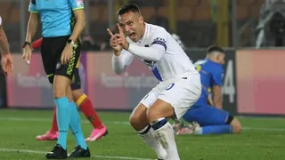 Lautaro Martínez anotó dos tantos en un nuevo triunfo del líder Inter 